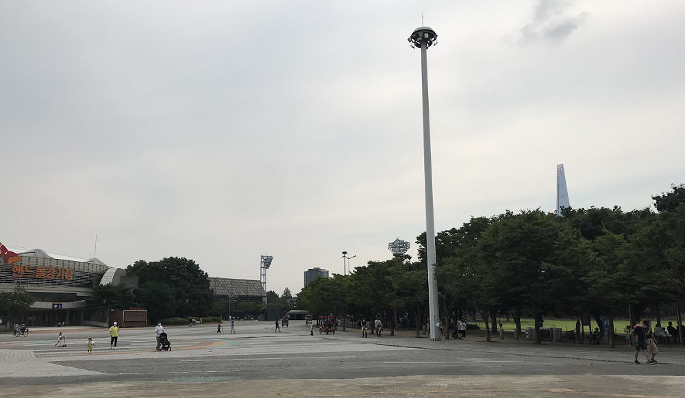 올림픽공원 모습